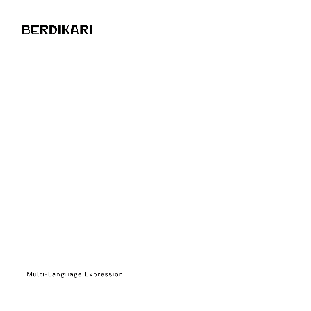 Berdikari-Multilangual